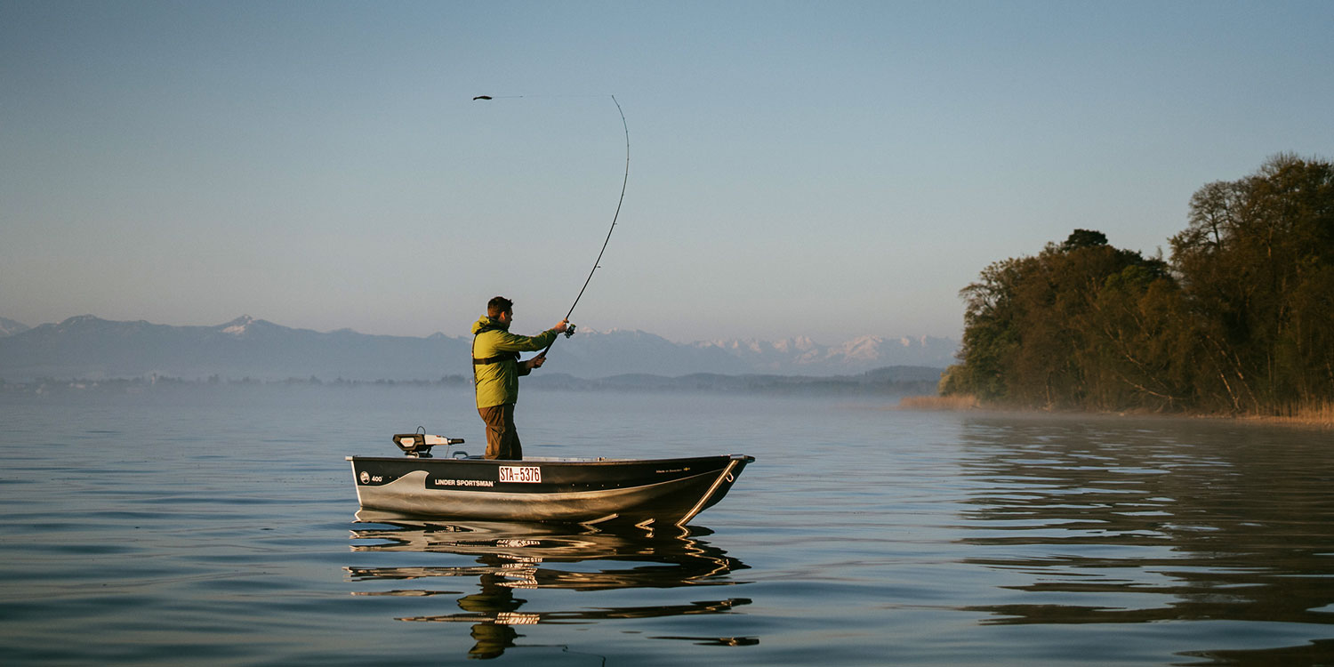 Torqeedo fishing with electric drive