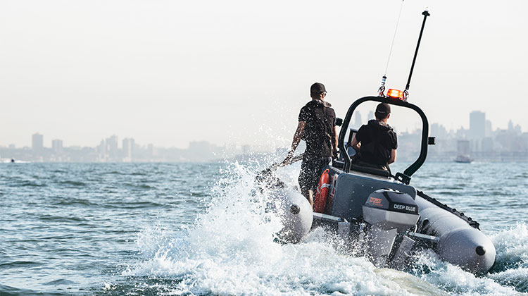 Electric outboards for commercial use