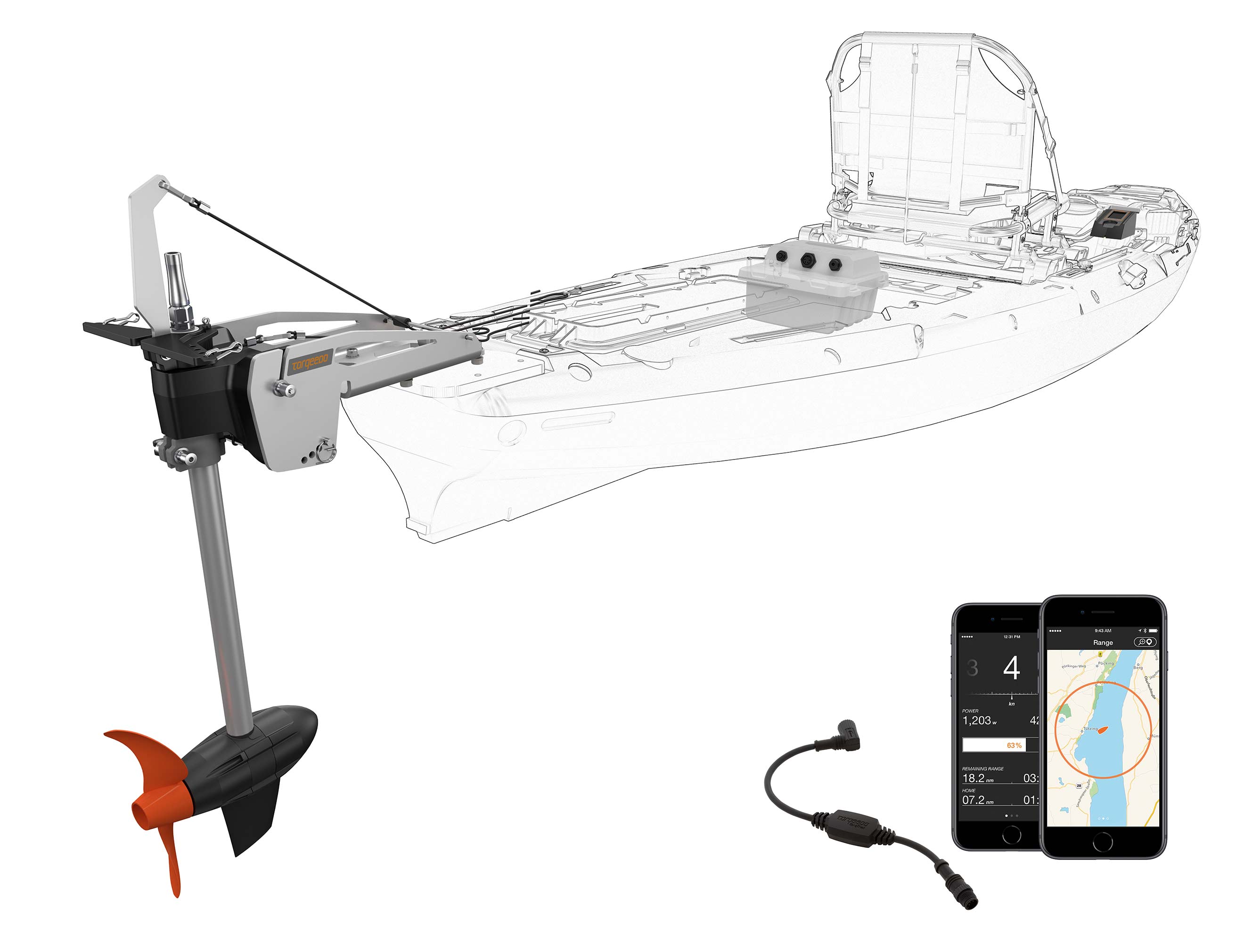 Kayak Trolling Motor - Ultralight 403 AC -Torqeedo