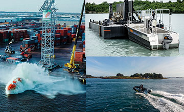 Electric outboards for commercial use