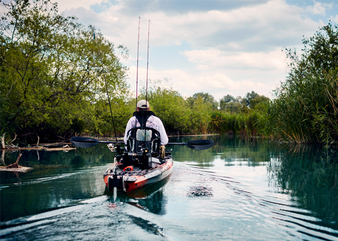 Ultralight – Electric outboard for kayaks / canoes & very light