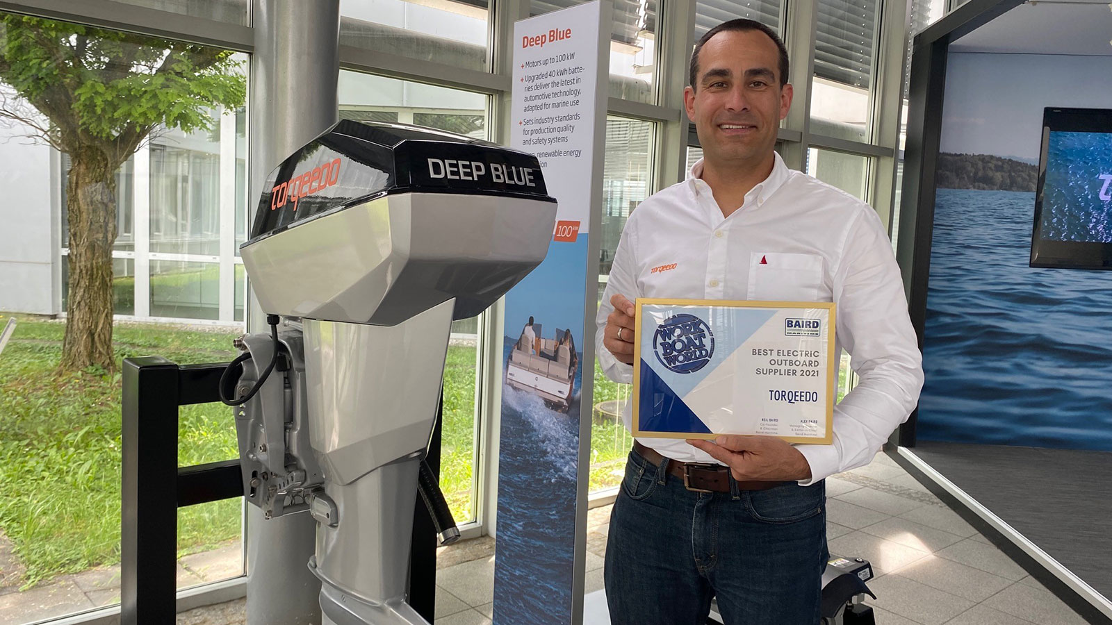 Torqeedo named “Best Electric Outboard Supplier”