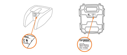 Battery serial numbers