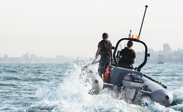 Electric outboards for commercial use
