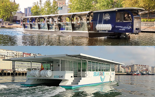 Ferries and water taxis