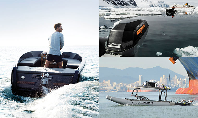Rental- excursion- & charter boats by torqeedo