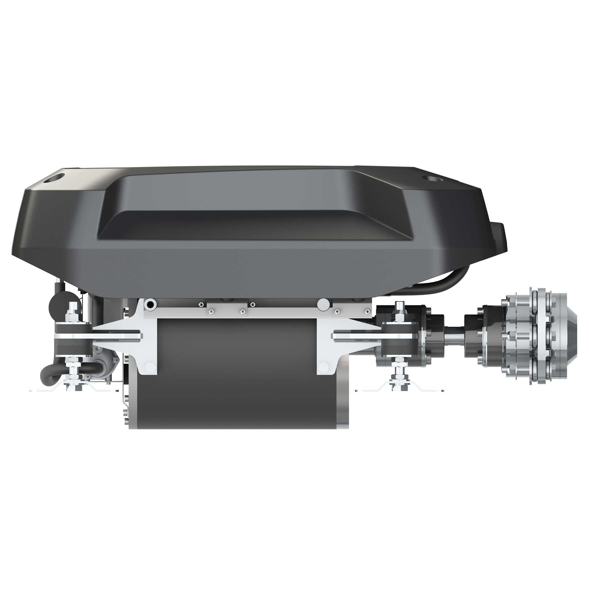 Electric Inboard Deep Blue 100i 900 rpm Torqeedo emobility on